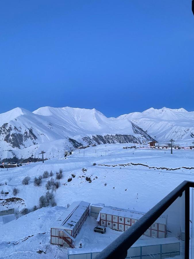 Valley And Mountain View, Twins, With Hot Water Гудаури Екстериор снимка